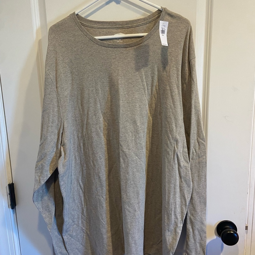 Gray Long Sleeve Shirt